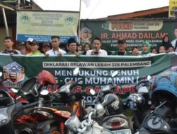 Ir Ahmad Dailami, Caleg PKB DPRD Provinsi Sumsel Dapil 1, Resmikan Posko Relawan Lebah 328