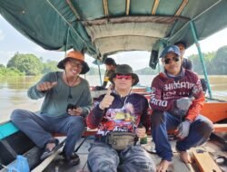 MANTAP… Straight Sensasi Mancing Mania di Sungai Lebung Ogan Ilir