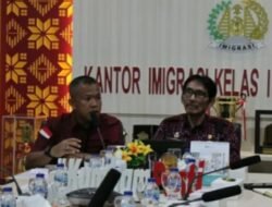 Inspektur Wilayah V mengunjungi kantor wilayah UPT Kemenkum HAM Sumsel