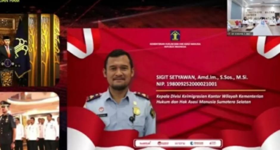 Sigit Setiawan Jadi Kepala Imigrasi Kemenkumham Sumsel