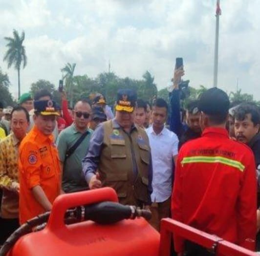 Airlangga Hartarto mengingatkan kebakaran hutan dan lahan